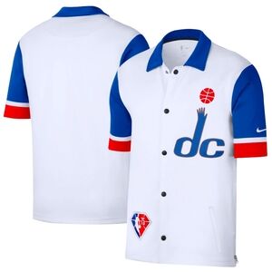 Men's Washington Wizards Nike White/Royal 2021/22 City Edition Small